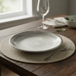 Set x 6 Platos Playos 27cm Porcelana Schmidt Esfera Color Gris - Imagen 5