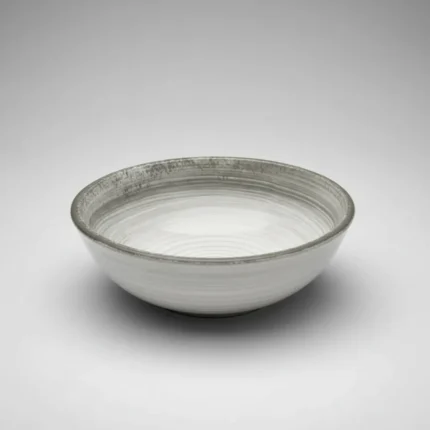 BOWL DE 21 CM PORCELANA SCHIMDT ESFERA COLOR GRIS