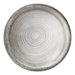 Set x 6 Plato Postre 21cm Porcelana Schmidt Esfera Color Gris - Imagen 2