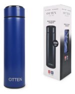 Botella Térmica Acero  Inteligente Temperatura Otten 500ml Azul