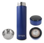 Botella Térmica Acero  Inteligente Temperatura Otten 500ml Azul - Imagen 4