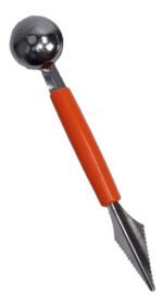 Ahuecador Dunia Acero Inoxidable Naranja Claro Papa Noisette Modelo Ot-07 - Imagen 4