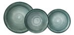 Juego Vajilla Completo Porcelana Schmidt 28 Piezas Verde Esfera - Imagen 2