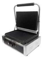 Parrilla Contacto Prensa Doble Grill Profesional Otten 2200w Plateado