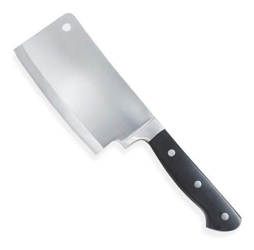 D_658258-MLA49868096036_052022-O Hachuela Chef Profesional Acero Forjado Otten 16 Cm - BAZAR CHEFs Negro/plateado - Imagen 1