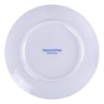 Plato Playo Porcelana Tramontina Topazio 25 Cm Azul Oscuro Topazio - Imagen 6