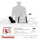 Pastalinda Máquina Clásica 200 Negra Negro - Imagen 7