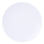 Plato Postre Porcelana Tramontina Paula 19 Cm Blanco Paula