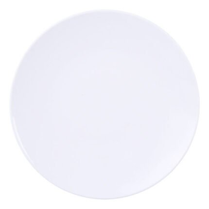 Plato Postre Porcelana Tramontina Paula 19 Cm Blanco Paula