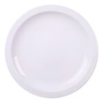 Plato Postre Porcelana 21cm Tramontina Laura Color Blanco