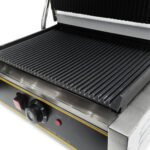 Parrilla Contacto Prensa Doble Grill Profesional Otten 2200w Plateado - Imagen 6