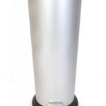 Cesto  Gastronomico 10 Lt Con Pedal Tacho Basura Gris