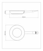 TRAMONTINA GOURMET SARTEN 20CM C/MGO 62635/200 - Imagen 4