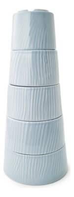 Cazuelas Porcelana Germer Azul Pack 5 Unidades Modelo Dunas - Imagen 2
