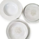 Plato Playo Porcelana Tramontina Itaunas 25 Cm Blanco Itaunas - Imagen 4