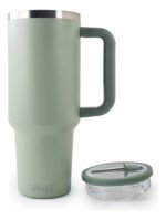 Vaso Térmico Acero Con Sorbete Y Manija Otten 1 Lt Verde Claro Lisa - Imagen 3