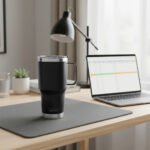 Vaso Térmico Acero C/ Manija Otten 800 Ml Negro Lisa - Imagen 5