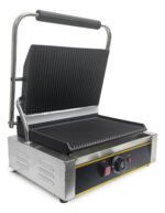 Parrilla Contacto Prensa Doble Grill Profesional Otten 2200w Plateado - Imagen 4