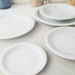 Plato Playo Porcelana Tramontina Laura 28 Cm Blanco Laura - Imagen 3