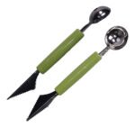 Ahuecador Descarozador Cuchara Para Papa Noisette Color Verde - Imagen 2