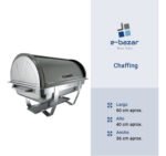 Chafing Dish Mantenedor De Comida Acero Inoxidable K900dp - Imagen 8