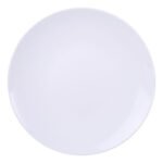 Plato Playo Porcelana Tramontina Paula 25 Cm Blanco Paula