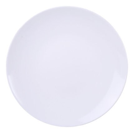 Plato Playo Porcelana Tramontina Paula 25 Cm Blanco Paula