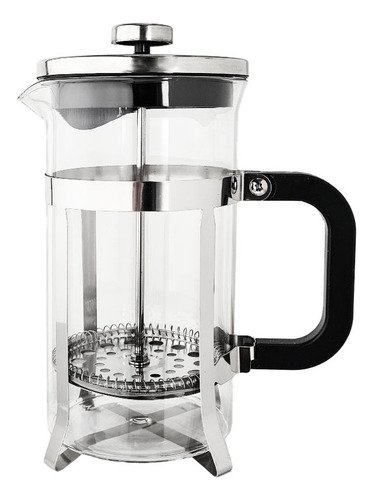 D_915448-MLA77863952388_072024-O Cafetera Prensa Francesa Con Embolo 1 Lt - BAZAR CHEFs Transparente - Imagen 1