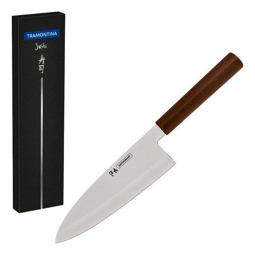 D_918903-MLA99498240194_112025-O TRAMONTINA SUSHI CUCHILLO CABO RED DEBA 8'' - Imagen 1