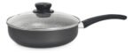 Sarten Profunda C/ Tapa Panelux Premium 22 Cm Grafito