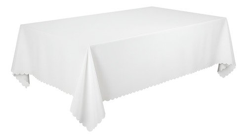 D_971182-MLA97121260645_112025-O Mantel Rectangular De Tela Poliéster Otten 3,5 X 1,5 Mts Blanco - Imagen 1