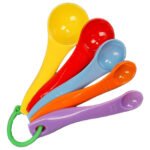 Juego Set X 5 Cucharas Medidoras Plastico Dunia Varios