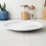 Plato Playo Porcelana Tramontina Laura 28 Cm Blanco Laura - Imagen 5