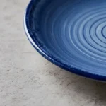Set x 6 Plato Hondo 21cm Porcelana Schmidt Esfera Color Azul - Imagen 3