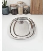 Fuente Oval Plana Acero Inoxidable Guadix 37 Cm Plateado - Imagen 5