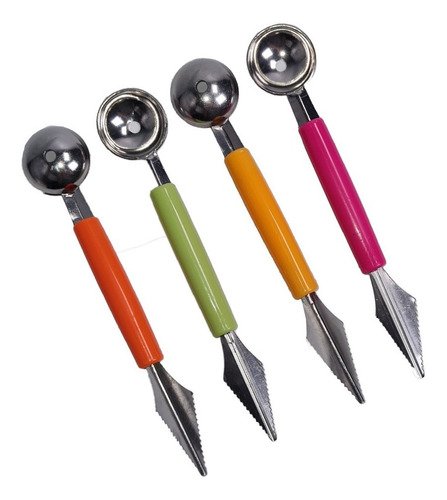 D_622584-MLA93221121495_092025-O Ahuecador Descarozador Cuchara Para Papa Noisette Color Fucsia - Imagen 1