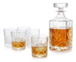 Set X 7 Piezas Para Whisky Vasos Y Licorera Otten 750 Ml Transparente - Imagen 7