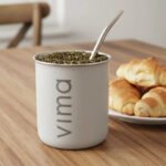 Mate Atérmico Acero Inoxidable Vima Recto Blanco Recto - Imagen 2
