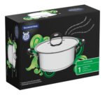 Cacerola 20cm Acero Inox 2,8l Duo Silicone Tramontina Plateado - Imagen 4