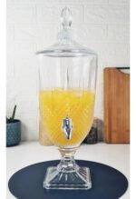 Dispenser De Bebidas Vidrio Con Canilla Otten 3 Lts Transparente - Imagen 4