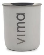 Mate Atérmico Acero Inoxidable Vima Recto Blanco Recto