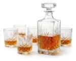 Set X 7 Piezas Para Whisky Vasos Y Licorera Otten 750 Ml Transparente - Imagen 7