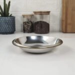 Bowl Ensaladera Acero Inoxidable Borde Bronce 18 Cm Plateado / Bronce - Imagen 5
