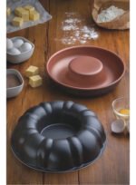 Molde Para Budin Tramontina Vermont De Aluminio Con Revestimiento Interno Cobre Antiadherente Starflon Max Grafito 24 Cm 2 L - Imagen 6