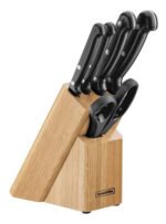 Tramontina Ultracorte Taco Cuchillo 6pz C/tijera 23899/060 Negro
