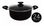 Bateria Cocina 5 Pz Roswell  Sarten Cacerolas De Teflon Negro - Imagen 2