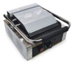 Parrilla Contacto Prensa Bajo Plana Profesional Otten 1800 W Plateado - Imagen 6