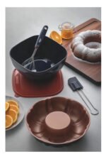 Molde Para Budin Tramontina Vermont De Aluminio Con Revestimiento Interno Cobre Antiadherente Starflon Max Grafito 24 Cm 2 L - Imagen 5