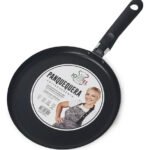 Panquequera Crepera Aluminio Antiadherente Jovifel 21 Cm Marrón Oscuro