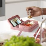 Lunchera Hermetica Contenedor Bauletto Lunchbox S Color Salmón - Imagen 5